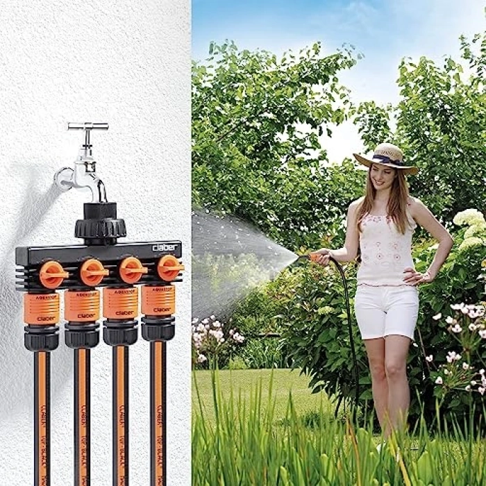 3/4 İnç Dörtlü Musluk Adaptörü