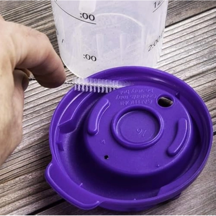 3 Adet Çelik Pipet Temizleme Fırçası