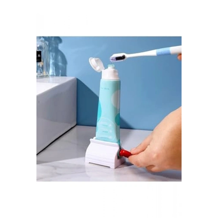 3 Adet Çevirmeli Diş Macunu Krem Paket Sıkma Aparatı, Pratik