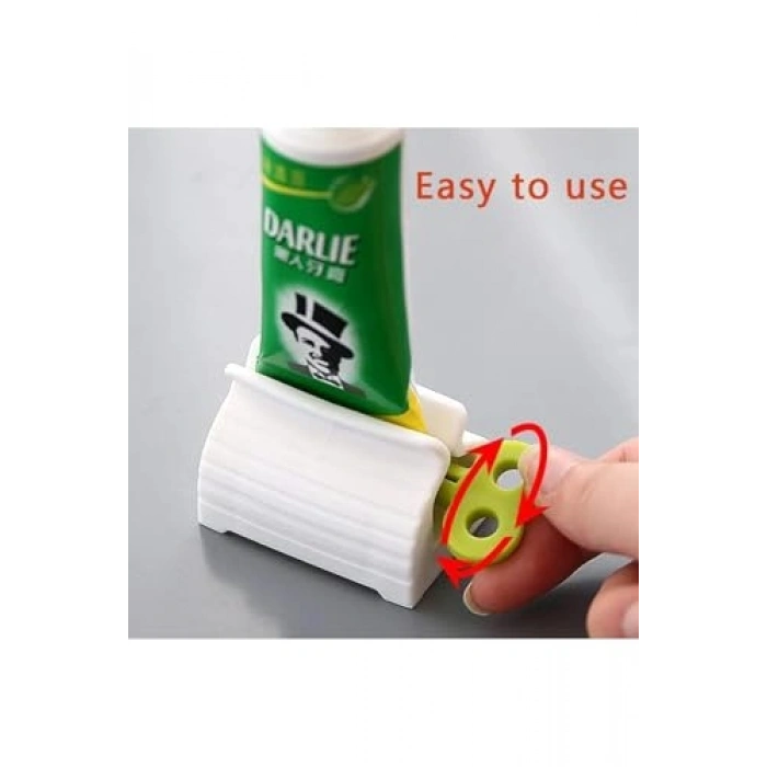 3 Adet Çevirmeli Diş Macunu Krem Paket Sıkma Aparatı, Pratik