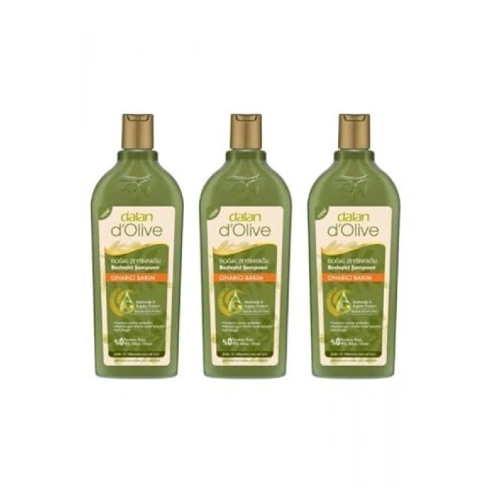 3 Adet Onarıcı Bakım Şampuanı - 400 ml