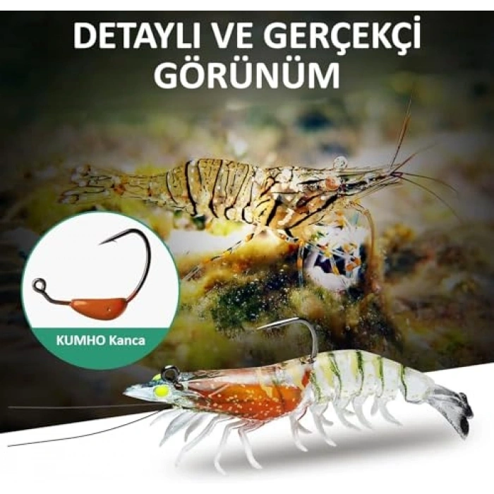 3 Adet Silikon Balık Yemi, 9cm Uzunluğunda ve Gerçekçi