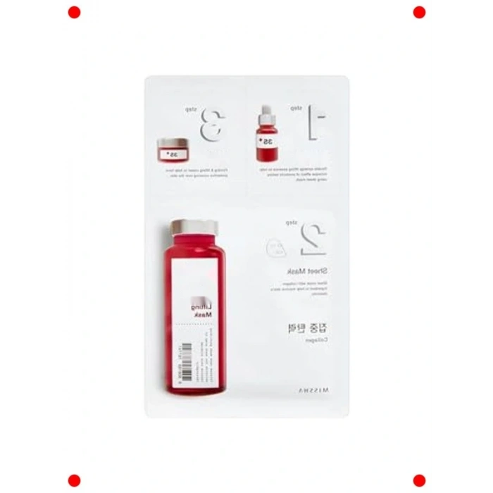 3 Aşamalı Sıkılaştırıcı Yüz Maskesi