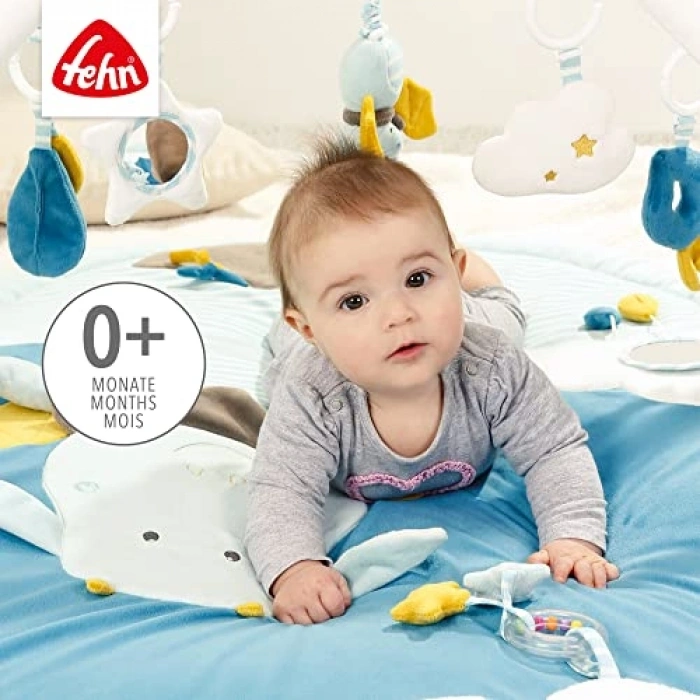 3 Boyutlu Aktivite Matı - 5 Çıkarılabilir Oyuncak ile 0+ Yaş