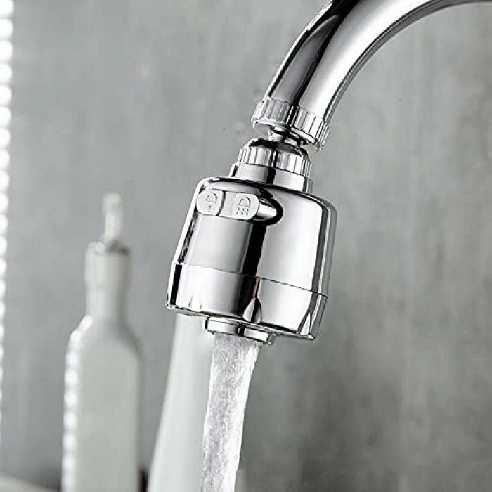 3 Fonksiyonlu Krom Oynar Musluk Başlığı