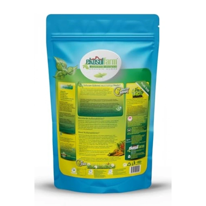3 litre solucan gübresi, bitki besleme için ideal ürün