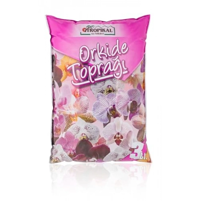 3 Litrelik Orkide Toprağı - Bitki Yetiştirme İçin Uygun Karışım