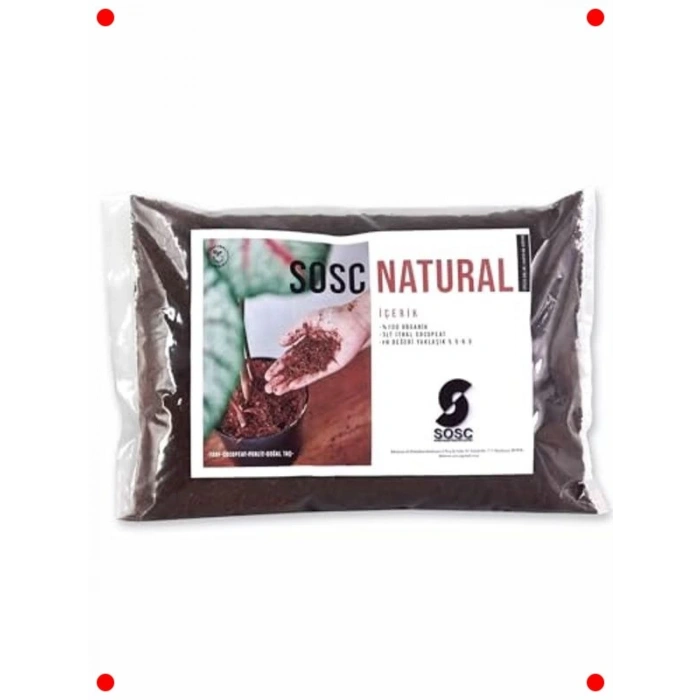 3 Lt %100 Doğal Hindistan Cevizi Torfu Toprağı