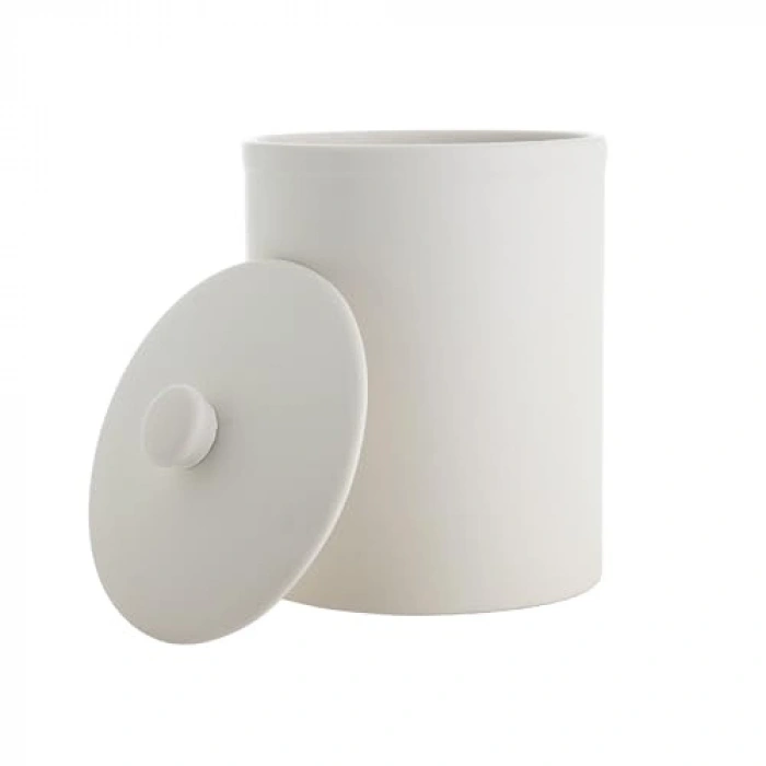 3 Lt Kapasiteye Sahip Mat Beyaz Çöp Kovası