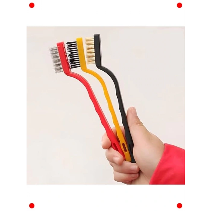 3lü Çok Amaçlı Mutfak Temizlik Fırça Seti