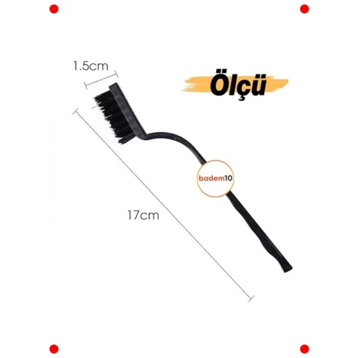 3lü Çok Amaçlı Mutfak Temizlik Fırça Seti