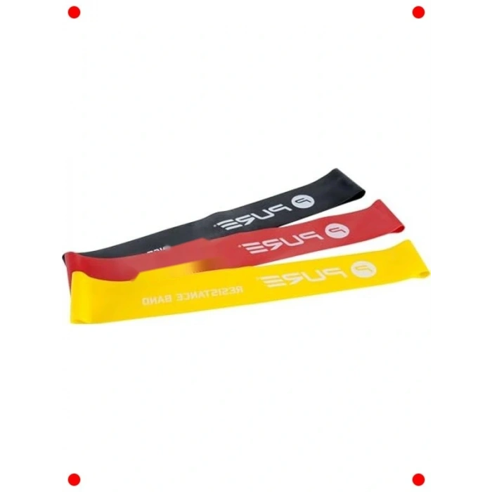 3lü Direnç Lastiği Mini Band Seti Renkli