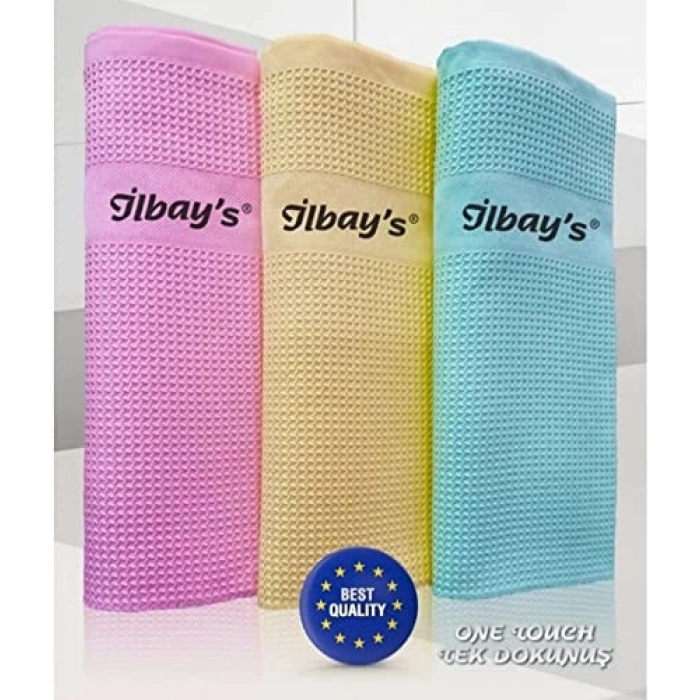 3lü Orijinal Krofiber Temizlik Bezi ile Pratik Temizlik