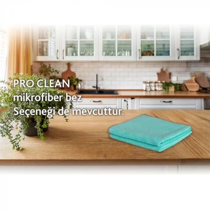 3lü Paket Düz Sünger Temizlik Seti, Aktif Enzimli