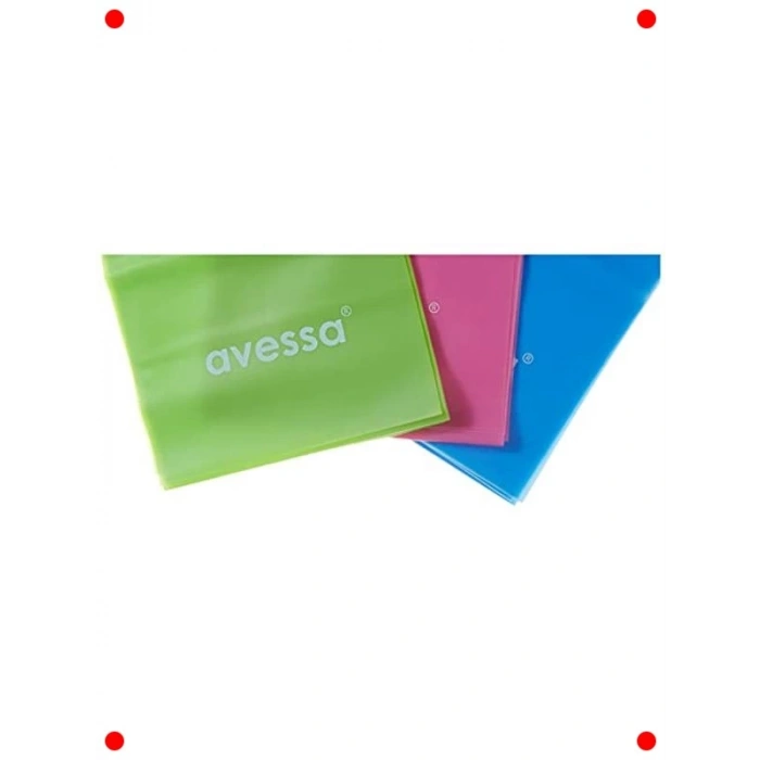 3lü Pilates Direnç Lastik Seti