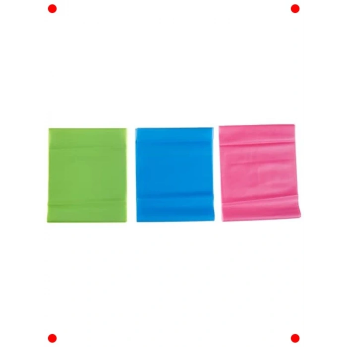 3lü Pilates Direnç Lastik Seti