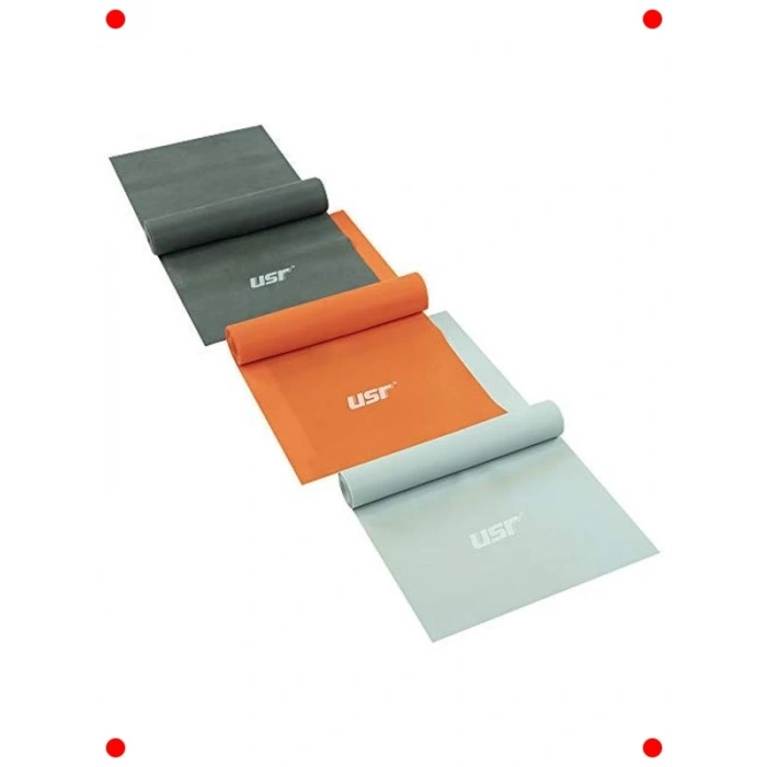 3lü Profesyonel Egzersiz Direnç Lastiği Seti