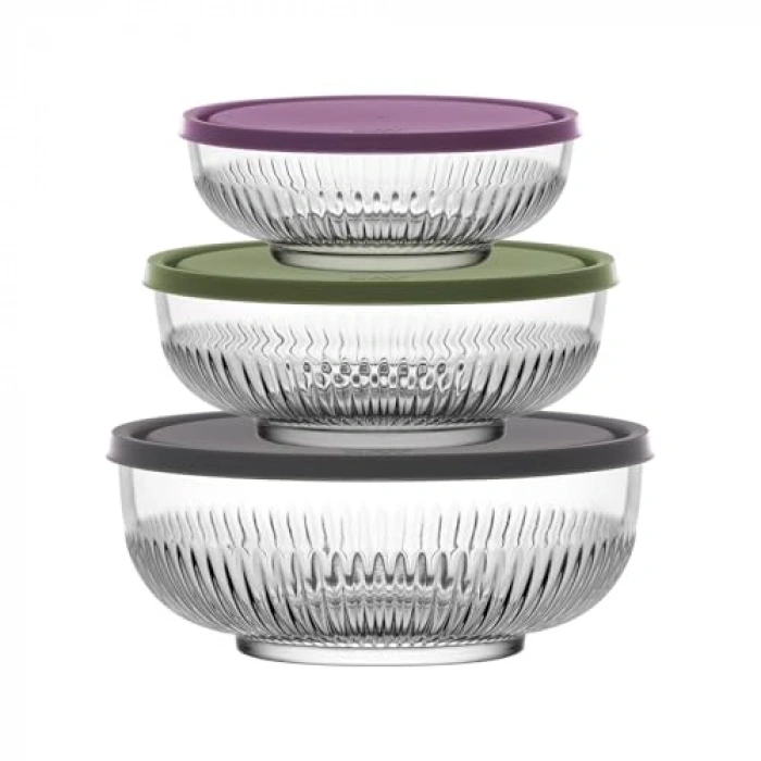 3lü Saklama Kabı Seti, Pratik ve Kullanışlı