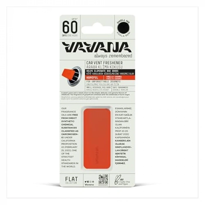 3lü Set Oto Kokusu - Vanilya ve Karamel Aromalı