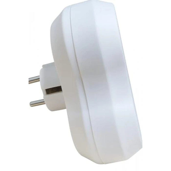 3lü Topraklı Priz, 16A, 250V, Dayanıklı Plastik Gövde