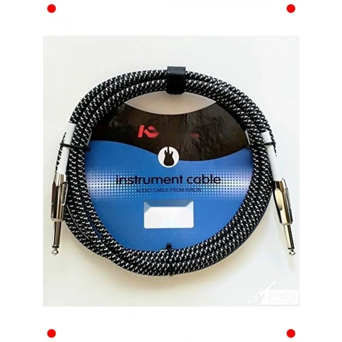 3 Metre Örgülü Enstrüman Kablosu