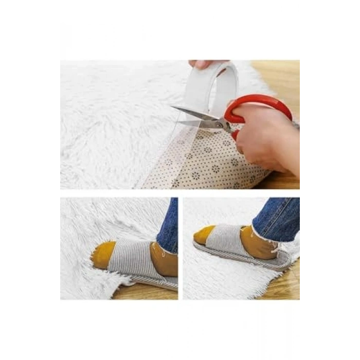 3 Metre Uzunlu Güçlü Şeffaf Çift Taraflı Bant, 2 cm Genişlikte