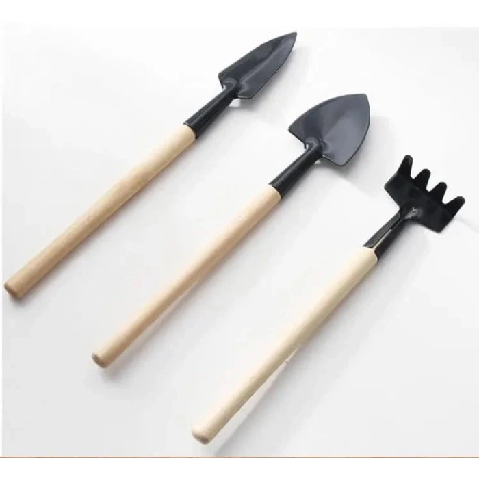 3 Parça Bahçe Bakım Seti ile Bitki Hobi Araçları