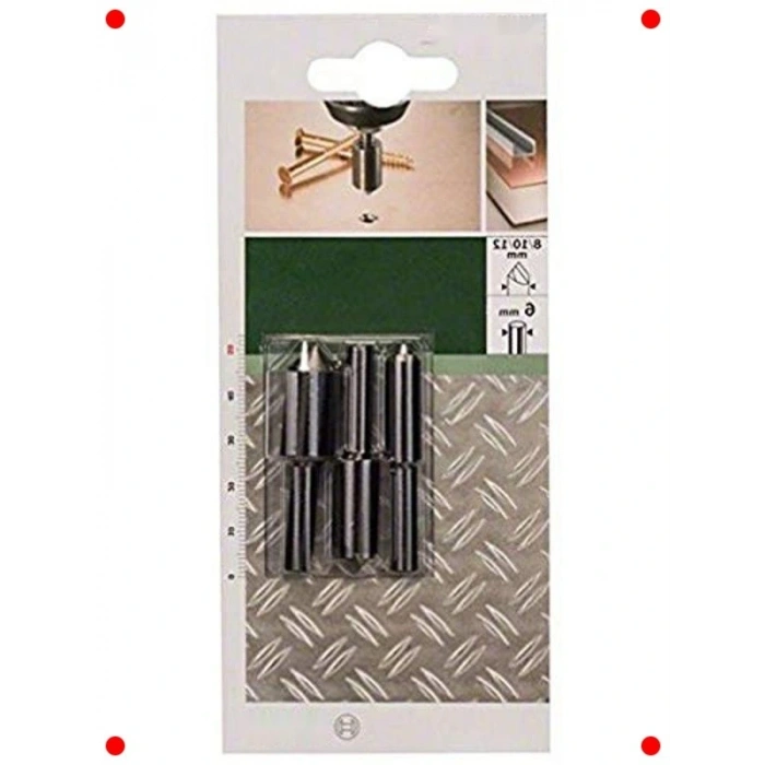 3 Parça HSS Konik Havşa Matkap Ucu Seti