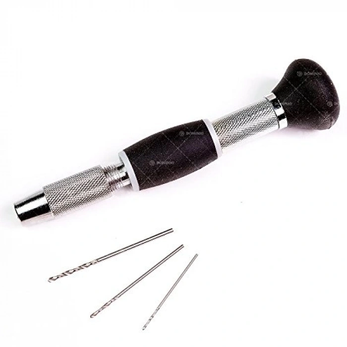 3 Parça Uç Değiştirebilir Mini Matkap Seti, Alet Kutusu İçin