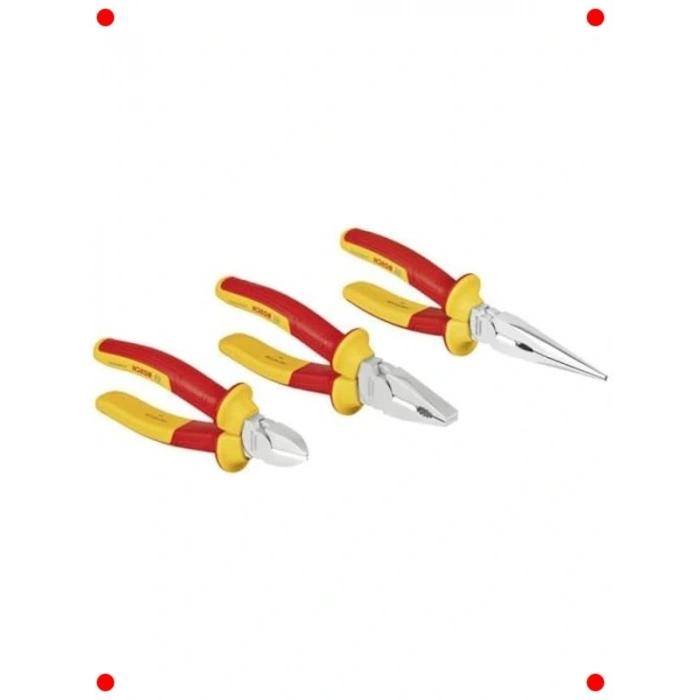 3 Parça VDE Pense Seti