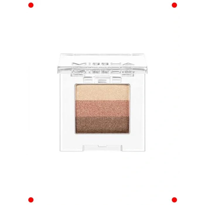 3 Renkli Dökülme Yapmayan Göz Farı Paleti No.3