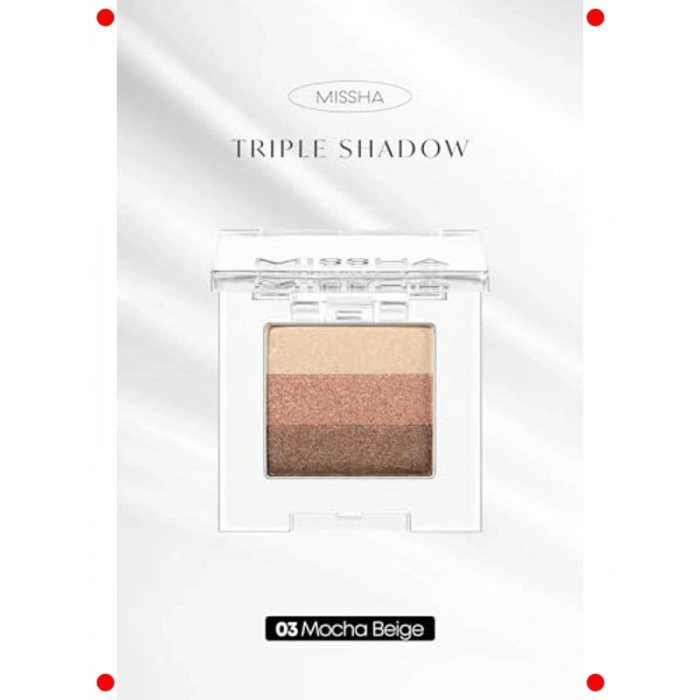 3 Renkli Dökülme Yapmayan Göz Farı Paleti No.3