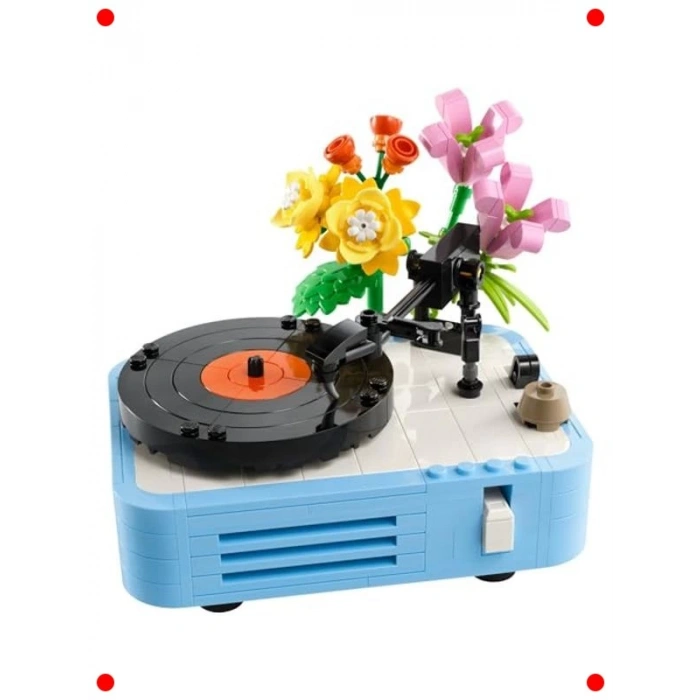 3ü 1 Arada Müzik Temalı Yapım Seti - Pikap & Daha Fazlası