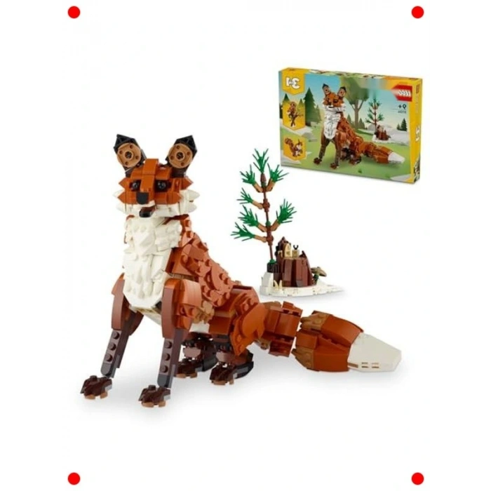 3ü 1 Arada Orman Hvanları Yapım Seti (Tilki, Bkuş)