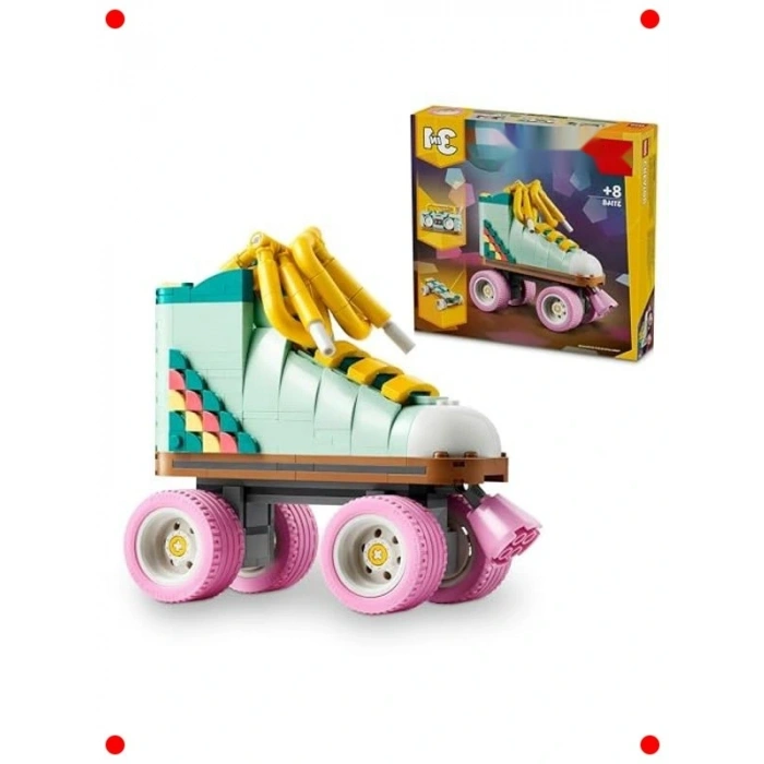 3ü 1 Arada Retro Yapım Seti (342 Parça)