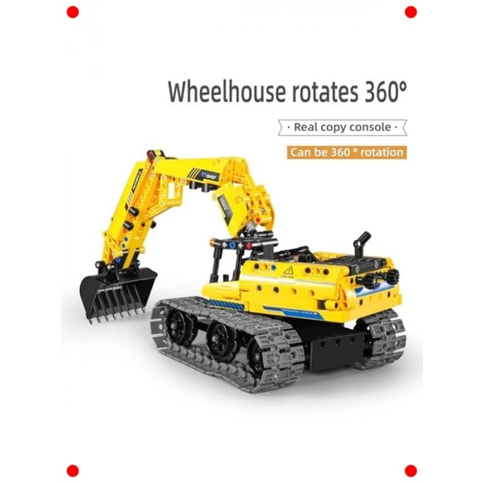 3ü 1 Arada Uzaktan Kumandalı STEM Kepçe Seti