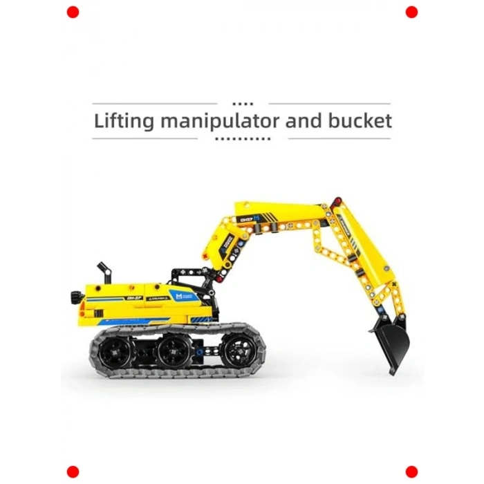 3ü 1 Arada Uzaktan Kumandalı STEM Kepçe Seti