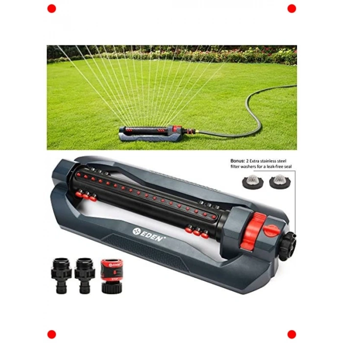 3 Yönlü Turbo Salınımlı Bahçe Fıskiyesi - Geniş Alan