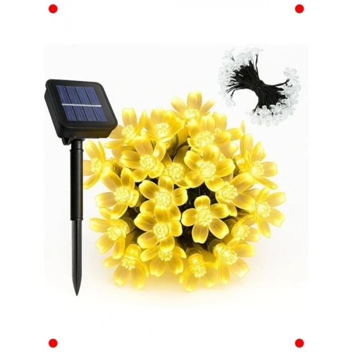 30   Çiçek Zincir Dış Mekan Aydınlatma