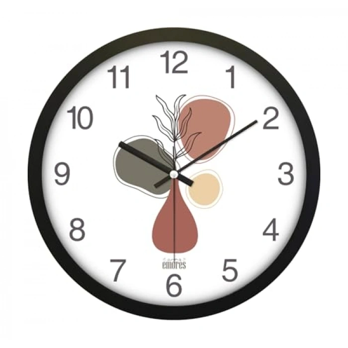 30 Cm Gerçek Cam Sessiz Mekanizma Duvar Saati