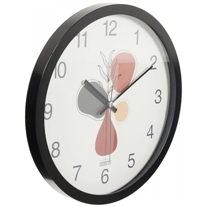 30 Cm Gerçek Cam Sessiz Mekanizma Duvar Saati