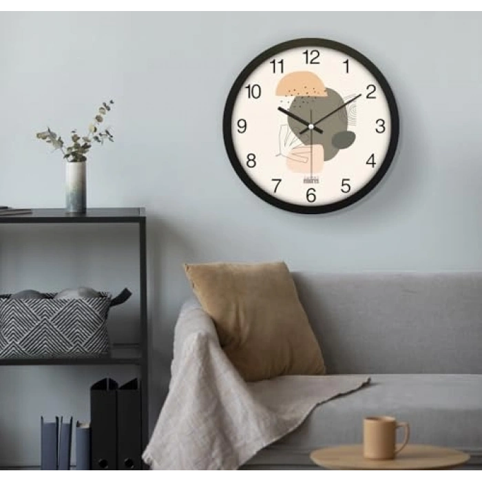 30 cm Sessiz Mekanizma Duvar Saati - Modern Tasarım