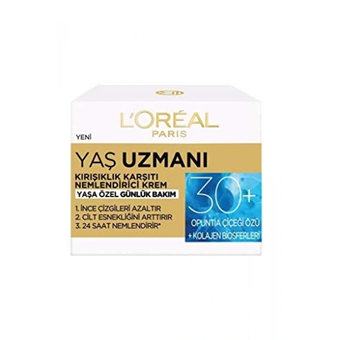 30+ Kırışıklık Karşıtı Nemlendirici Krem 50 ml