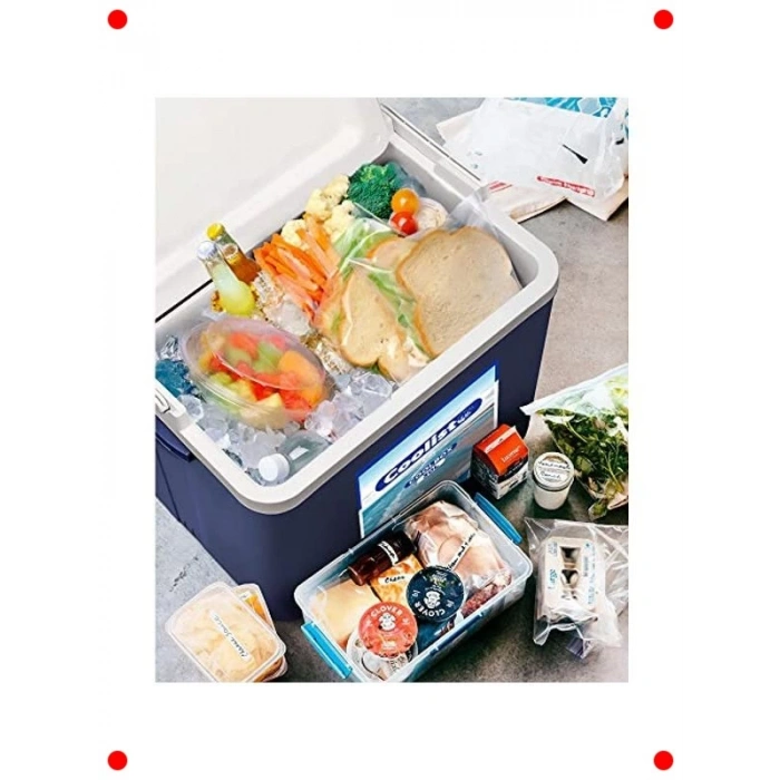 30 Litre Kamp Buzluğu ve 3 Buz Kaseti Seti