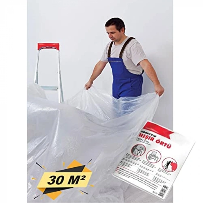 30 m² Naylon Koruma Örtüsü - Eşya Koruma