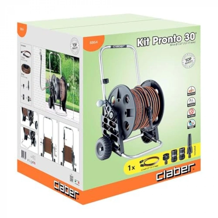 30 metre hortum ve makaradan oluşan komple set