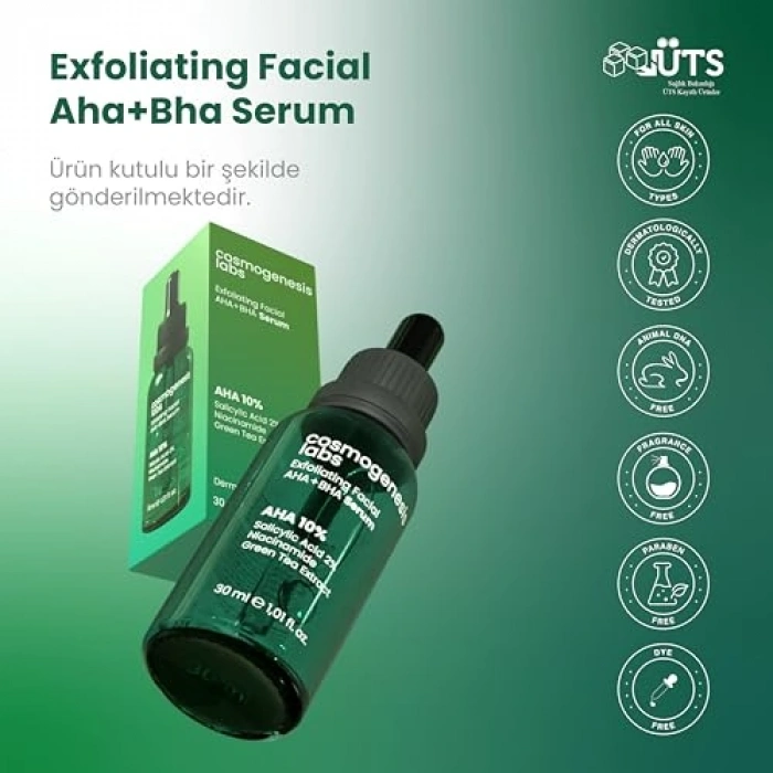 30 ml Peeling Etkili AHA+BHA Serum