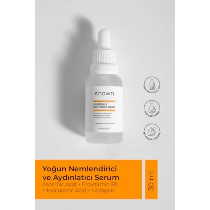 30 ml Yoğun Nemlendirici C Vitamini Serum, Cilt Aydınlatıcı