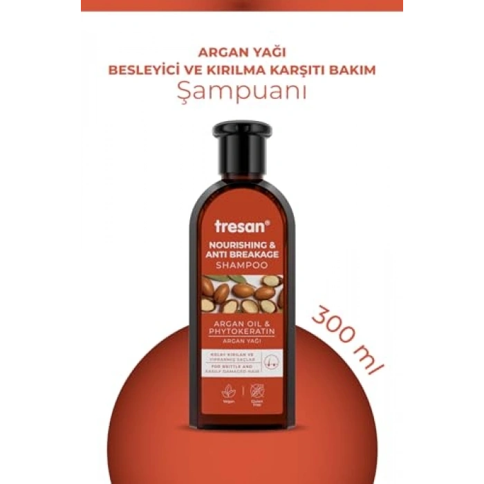 300 ml Yıpranmış Saçlar için Arn Yağlı Şampuan