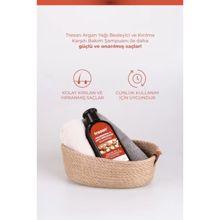 300 ml Yıpranmış Saçlar için Arn Yağlı Şampuan